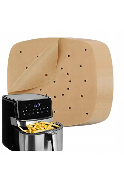 NO BRAND Hârtie de copt pentru friteuza cu aer cald, pentru coacere fără ulei...