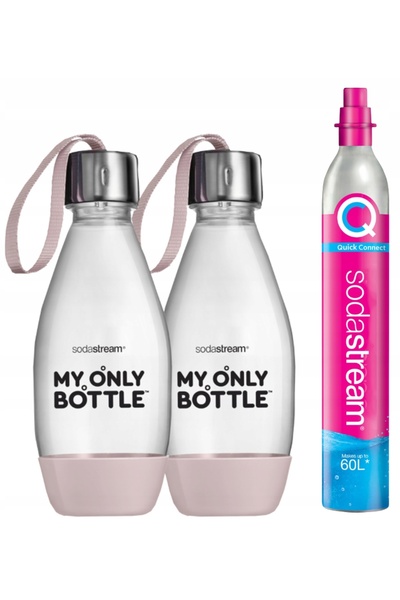 sodastream Butelie CO2 + 2x Butelie My Only