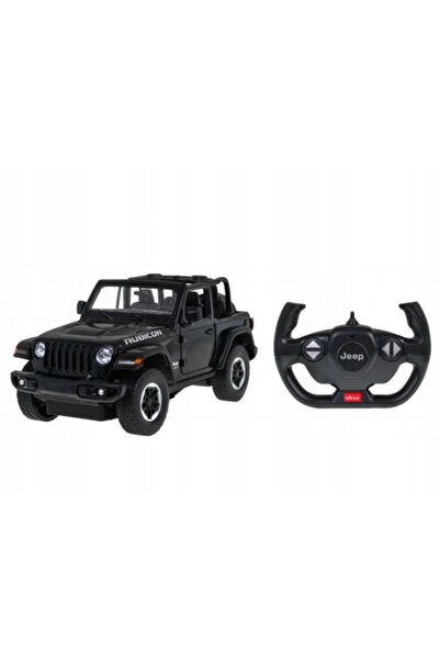 COİLTEK MAȘINĂ CU TELECOMANDĂ AUTO RC PILOT JEEP WRANGLER MARE NEGRU RS 1:14