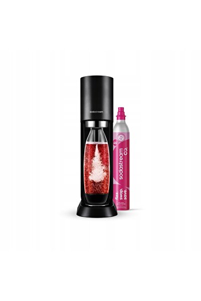 sodastream Saturator pentru apă carbogazoasă mix negru + cartuș CO2 + sticlă ...