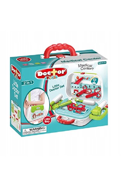 Landtoys Trusă medicală de doctor mic, în pungă, jucărie pentru copii, CADOU
