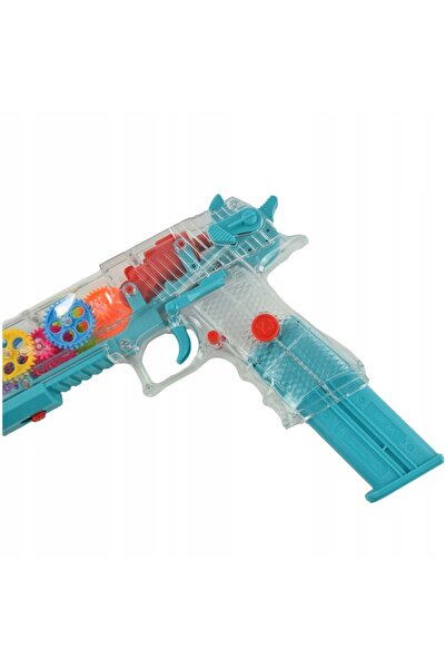 For Fun Pistol interactiv cu moduri, mecanisme în mișcare, lumini de joc, juc...