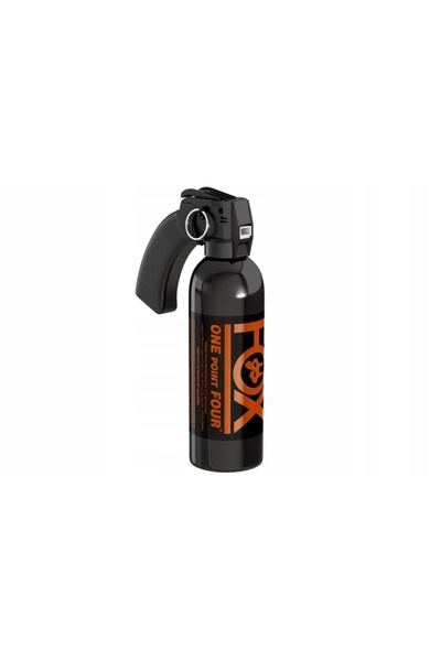 Fox Labs Extinctor cu gaz pe paprika 1.4, 485 ml, con de ceață, 4% OC, SUA