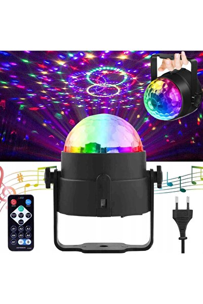 NO BRAND PROIECTOR DE DISCO, SFERĂ DISCO, REFLEKTOR LED RGB, LUMINI DE SCENĂ