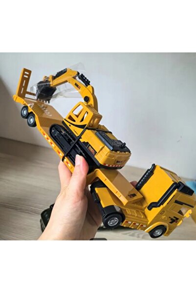 Martius AUTOCHEIE DE REMORCAT CU EXCAVATOR, CAMION, TRACTOR, CISTERNU, 4 VEHI...