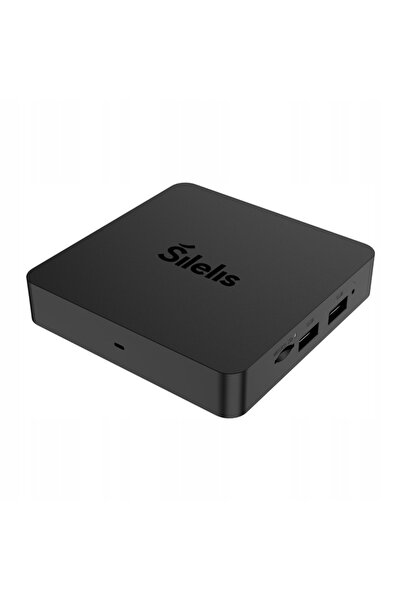 NO BRAND Silelis T-3 Android TV Box 4K Negru Player Multimedia