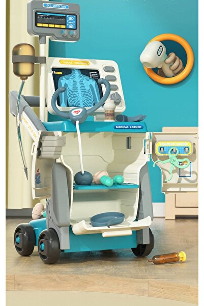 ProNice SET MEDICAL MIC PENTRU COPII SET MEDICAL MARE RAZE X ECG PE CARIOLĂ