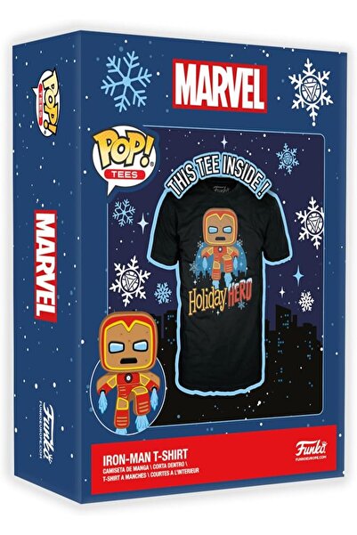 Funko POP! Tricou pop MARVEL luminos Iron Man mărimea XL