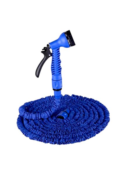 ABC Furtun de grădină extensibil elastic + pistol de pulverizare rezistent și...
