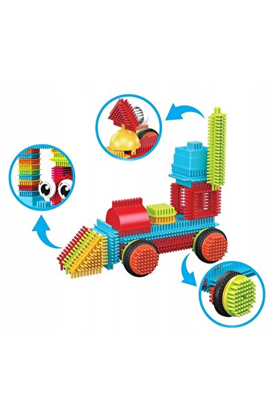 COİLTEK Set de blocuri de construcție 100 piese ELEMENTE PENTRU COPII Arici S...