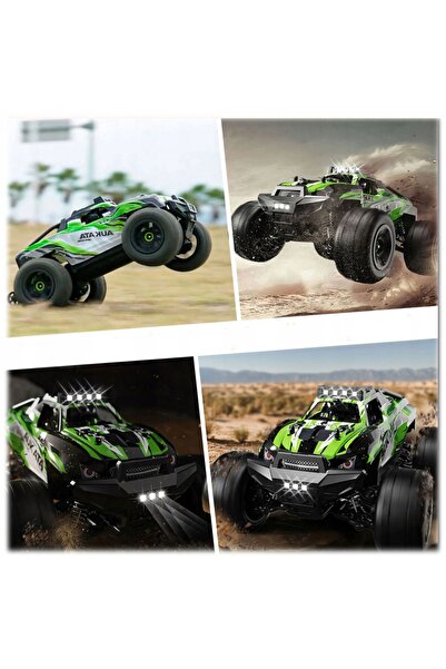 COİLTEK Mașină cu telecomandă RC 4x4 off-road 40 km/h, excelentă pentru șoferul