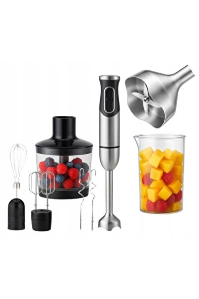 NO BRAND BLENDER DE MÂNĂ MULTIFUNCȚIONAL CU LAME PUTERNE DIN TITAN, ACCESORII...