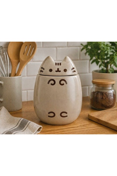 MPM Recipient din ceramică pentru prăjituri, bomboane și dulciuri PUSHEEN – P...