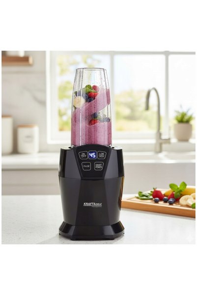 NO BRAND BLENDER CU RECIPIENT, PUTERNIC, DE 1850 W, PENTRU SMOOTHIE-URI ȘI CO...