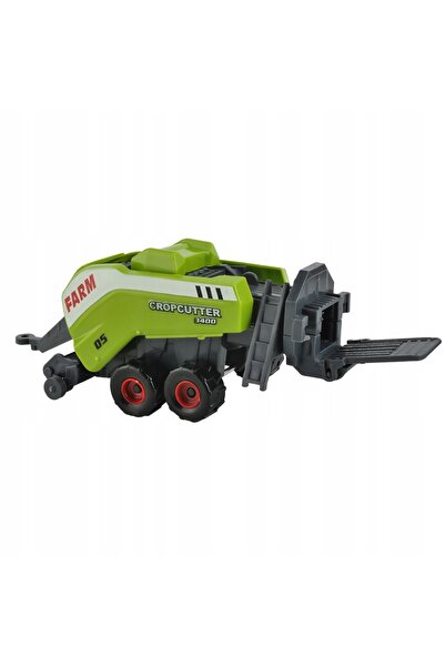 NO BRAND Set de tractor cu remorcă și utilaje agricole pentru copii, jucărie
