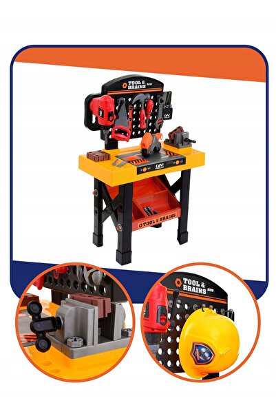 NO BRAND ATELIER MARE PENTRU TĂCĂRĂTORI, CU SCULE ȘI CĂȘTI, SET 3+ PENTRU COPII