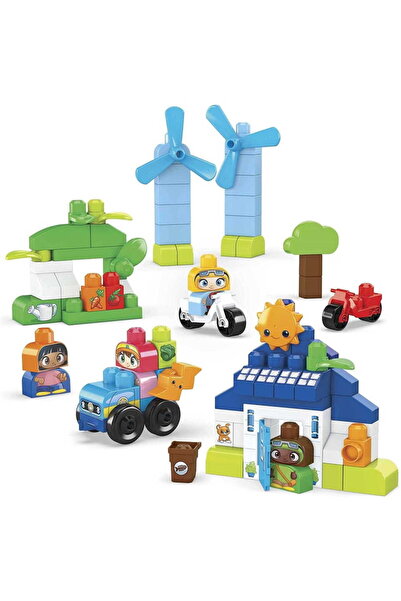 Mega Bloks Set de blocuri Casă ECO cu blocuri