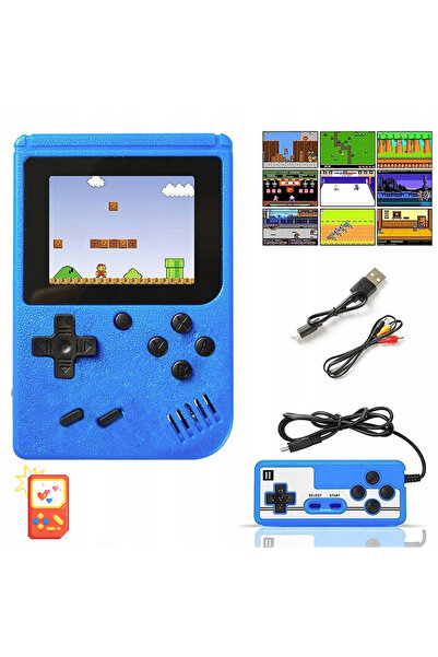 NO BRAND Game Boy Mini – consolă retro portabilă cu 400 de jocuri pentru tele...