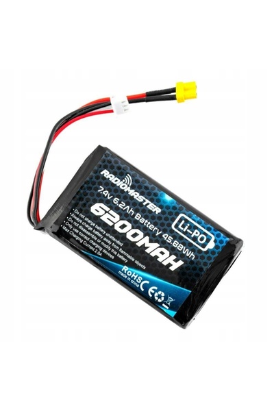 RadioMaster Acumulator 6200mAh 2S Lipo Boxer TX16S
