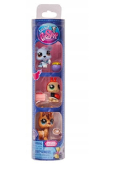 Littlest Pet Shop Set de figurine noua serie SNACK Trios
