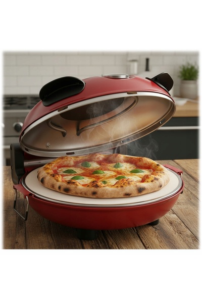 COİLTEK BUCĂTĂ DE PIZZY PIECYK STONE 420 ° C PORTABIL 1200W PIZZA PUTERNIC PE...