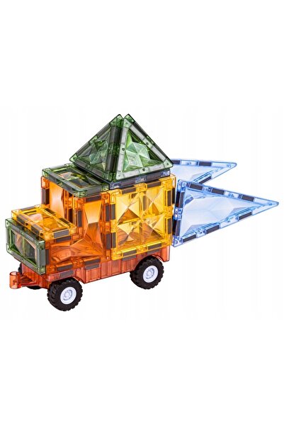 DK Blocuri magnetice auto, jucării educative de construcție, puzzle 3D pentru...