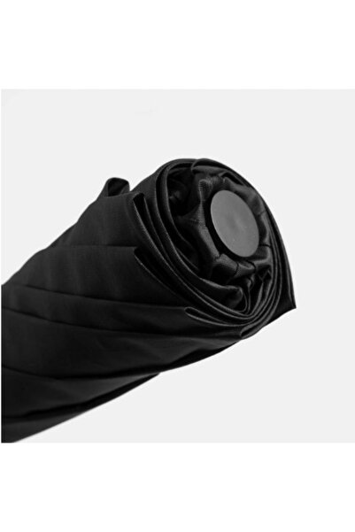 NO BRAND Umbrelă neagră pliabilă, elegantă, mică, practică pentru geantă, de ...