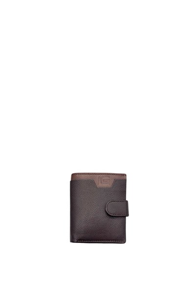 Guy Laroche Δερμάτινο Ανδρικό Πορτοφόλι με RFID Καφέ 38406