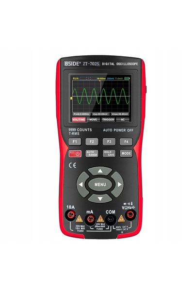 BSIDE Osciloscop digital portabil mini 10MHz tester contor cu afișaj