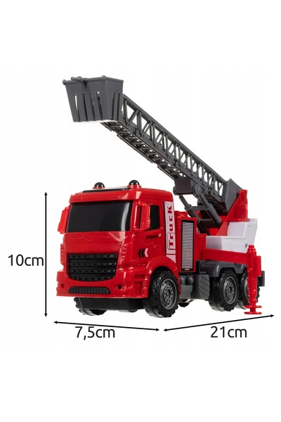 KRUZZEL Set de mașini de pompieri 24631