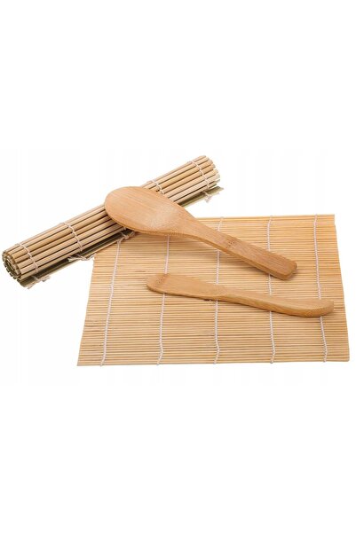 NO BRAND SET PENTRU PREPARAREA SUSHI-ULUI: ROLĂ BAZOOKA, COVOR, APARAT ȘI ACC...