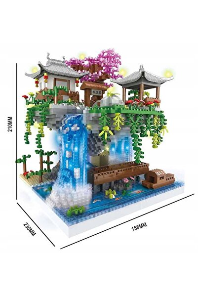COİLTEK Set de blocuri de construcție Grădină Zen Casă Japoneză 2705 EL. Bobi...