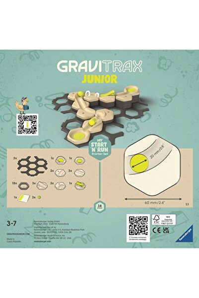 RAVENSBURGER GraviTrax Junior Ravensburger Starter Set, start 275311