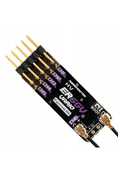 RadioMaster Receptor ER6G 2.4GHz ELRS PWM ER6G