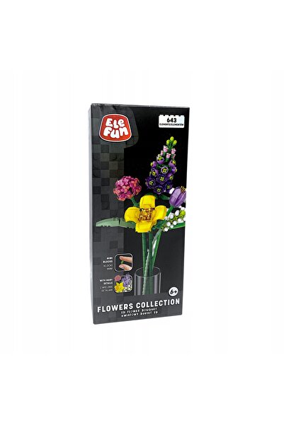 ELEFUN Colecția de Flori: Buchet floral 3D 643el.