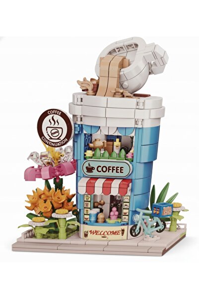 COİLTEK SET DE CUBURI DE CONSTRUCȚIE 552 ELEMENTE ELMENTY PENTRU COPII CAFE COIL