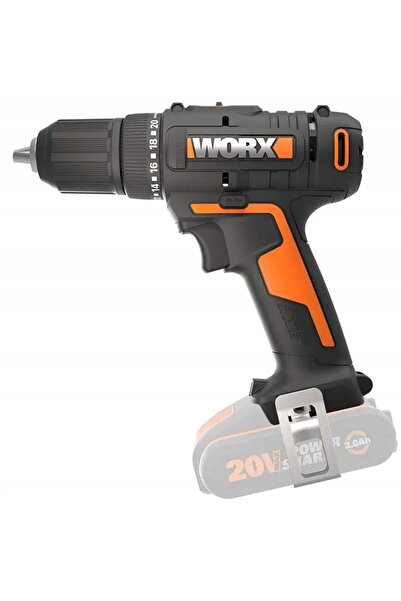 WORX Mașină de găurit și înșurubat wx108.9 45 Nm 20V fără acumulator iluminar...