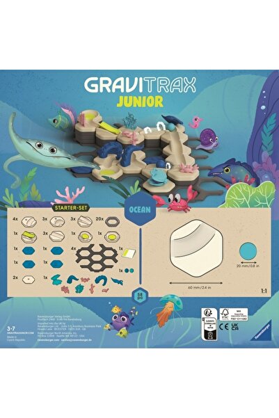 RAVENSBURGER GraviTrax Junior Starter Set Ocean 245840