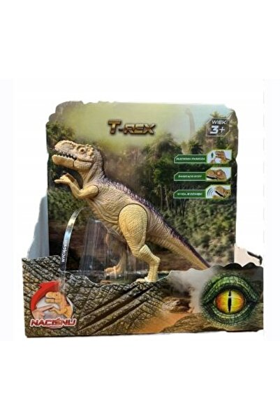 TUVERAORA Jucărie interactivă dinozaur T-REX care se mișcă, luminează și scoa...