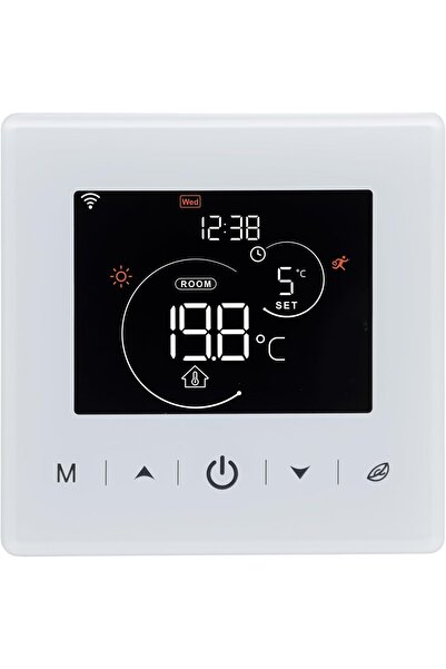 Mackintosh 0001 W506 3A Tuya termostat WiFi fără fir pentru aragaz Alexa Goog...