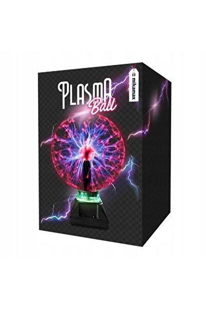 MIKAMAX Glob de plasmă XXL Deluxe, Lampă de plasmă magică, Lampă educativă mare