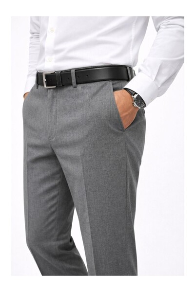 gambia outdoors Classic fit lycra men's fabric trousers