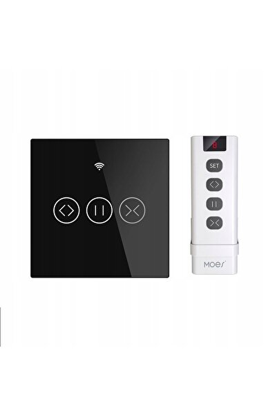 MOES Telecomandă RF pentru rulouri exterioare, controler wireless pentru cope...