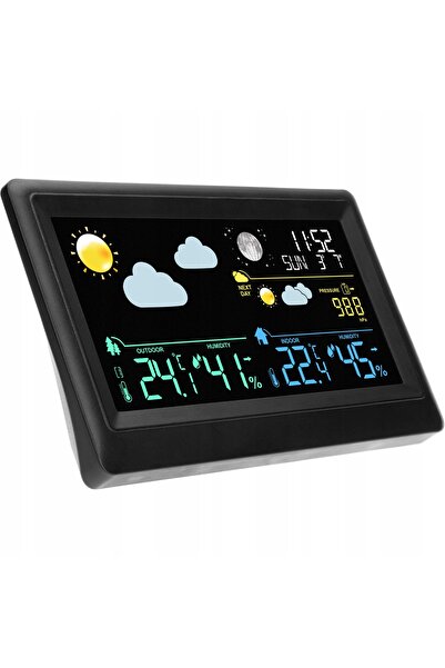 Browin STAȚIE METEOROLOGICĂ THERMOMETRU HIGROMETRU BAROMETRU CEAS + ALIMENTAR...