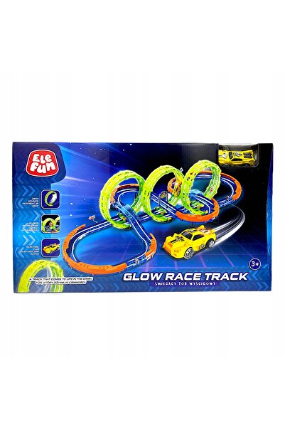 ELEFUN Pistă luminoasă mare de 570 cm