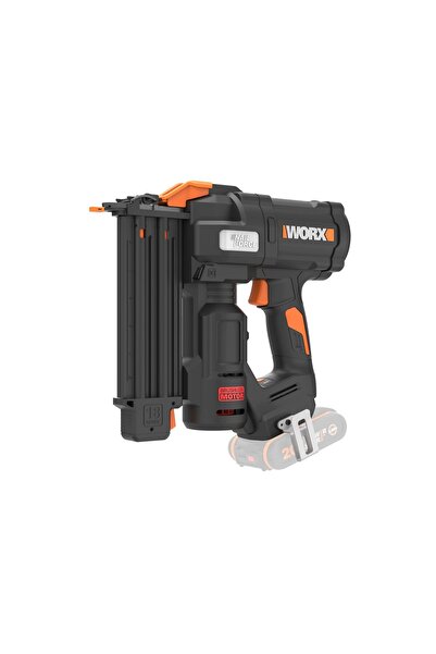WORX WX838.9 20V 18 Ga Pistol de bătut cuie cu motor fără perii și LED
