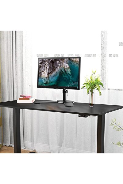 Bracwiser Suport monitor complet reglabil, braț pentru ecranul computerului