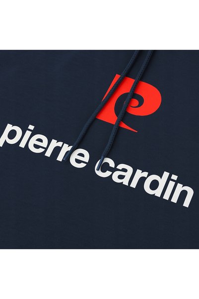 Pierre Cardin Hanorac bărbătesc bleumarin cu glugă, mărimea M