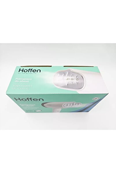 HOFFEN Aparat de călcat cu aburi pliabil alb HO-00030