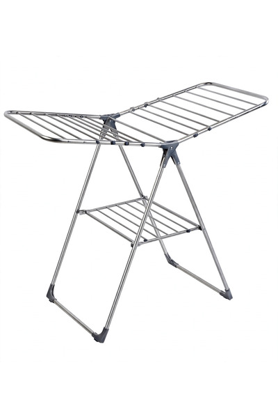 Generic Foldable Clothes Drying Rack - Heavy Duty Stainless Steel Laundry Rac...